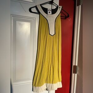 Nuvula size medium yellow bubble dress